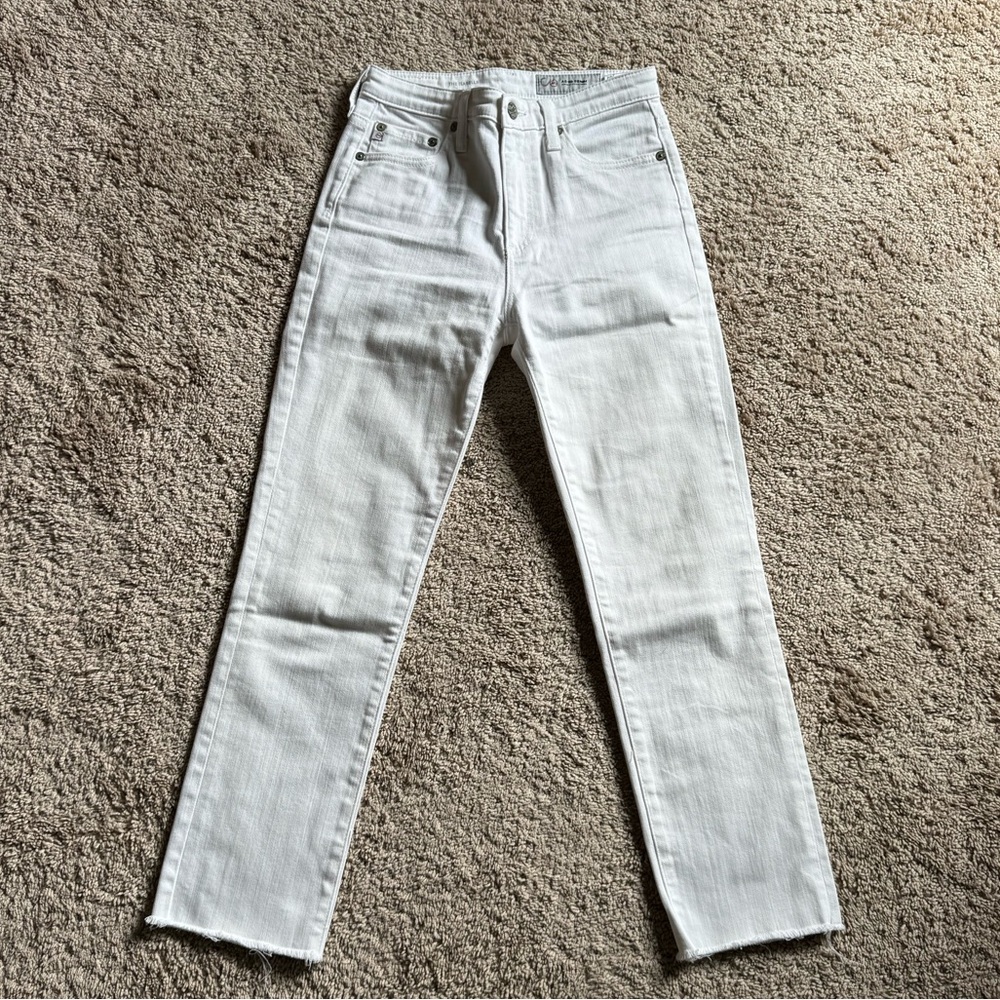 AG jeans Isabelle high rise crop